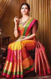 Embroidered Bollywood Georgette Saree