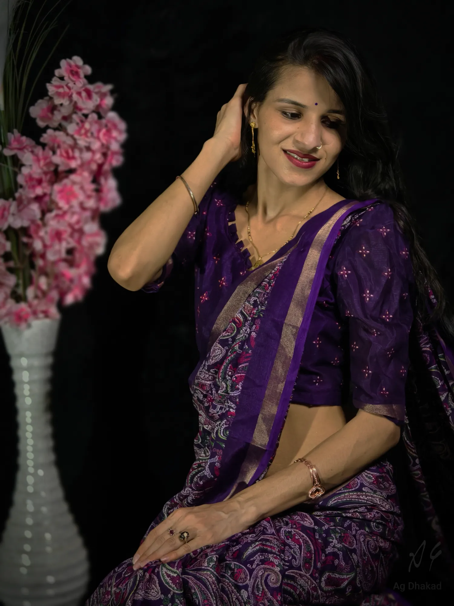 Maal cotton saree