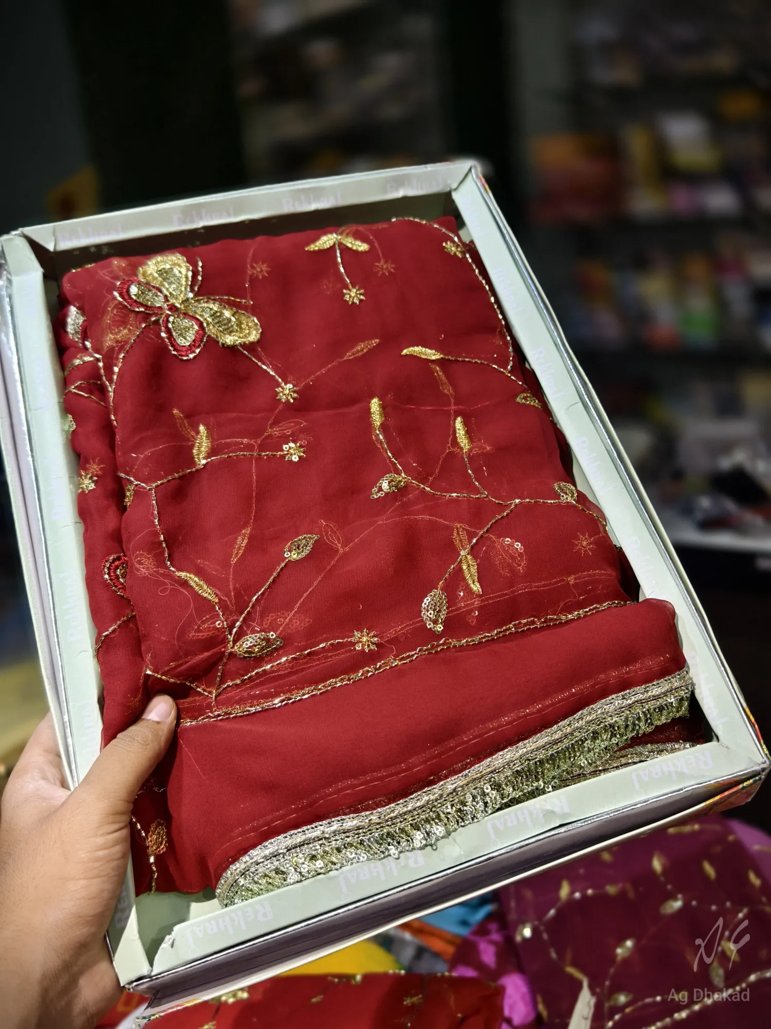 Butterfly saree